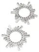 Amina Muaddi Begum crystal earrings
