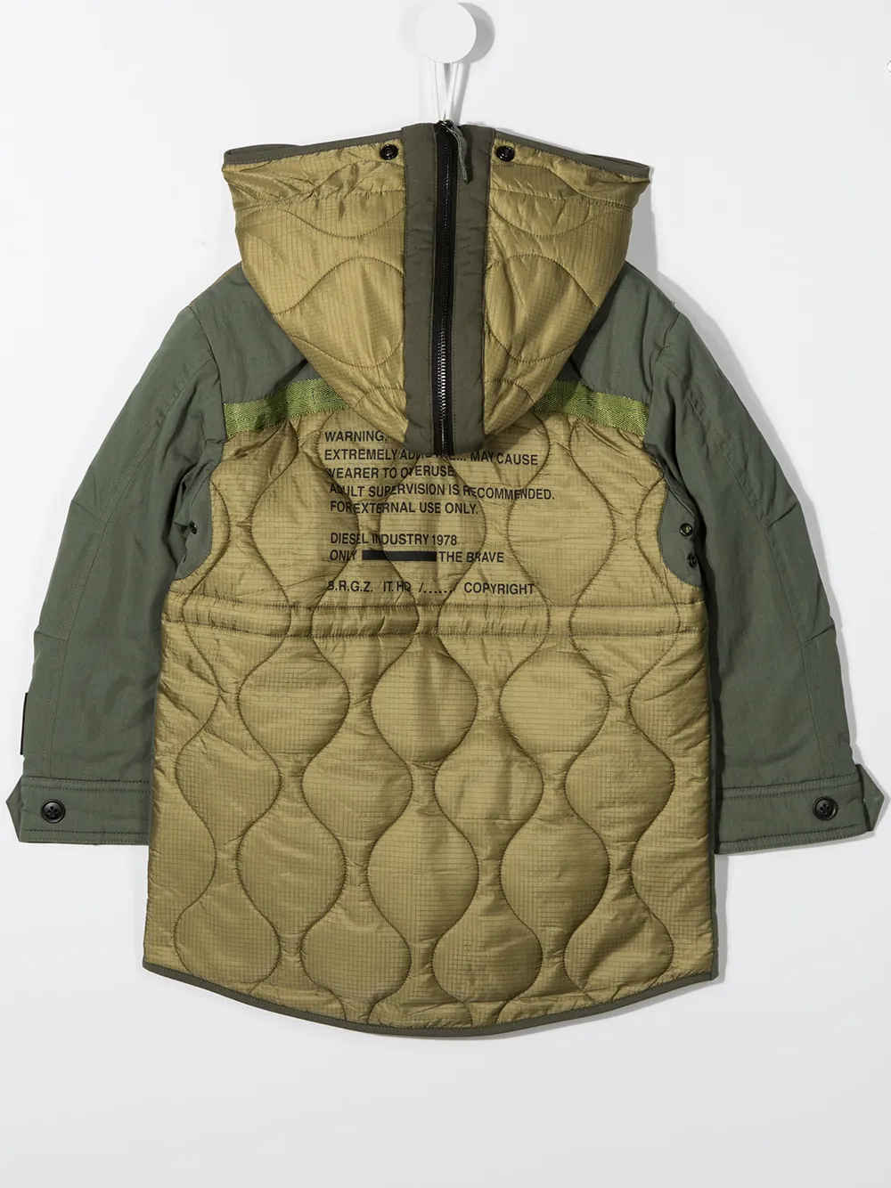 фото Diesel kids парка в технике пэчворк