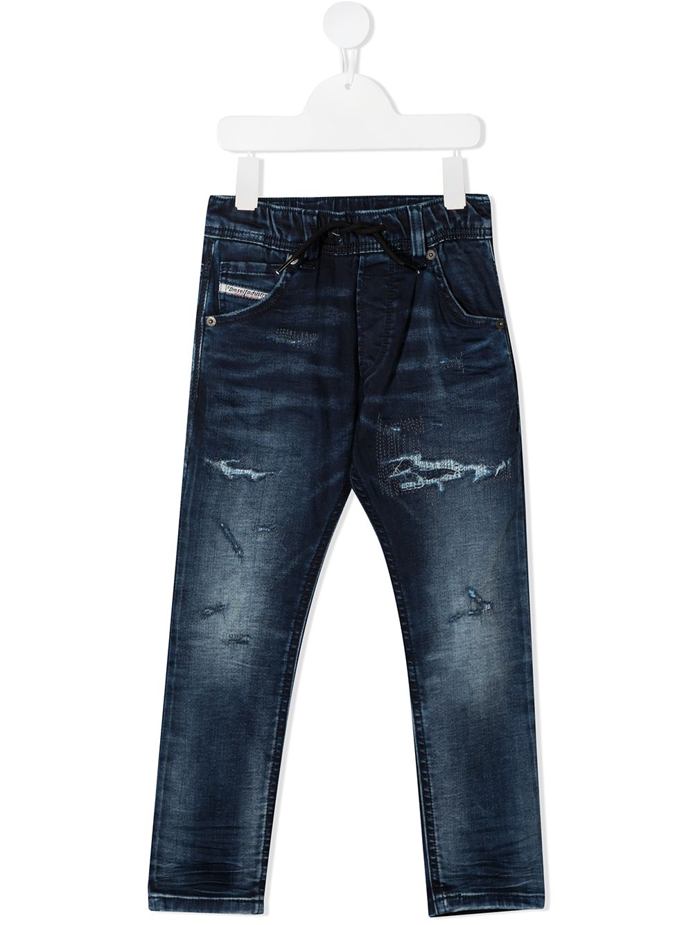 фото Diesel kids ripped faded jeans