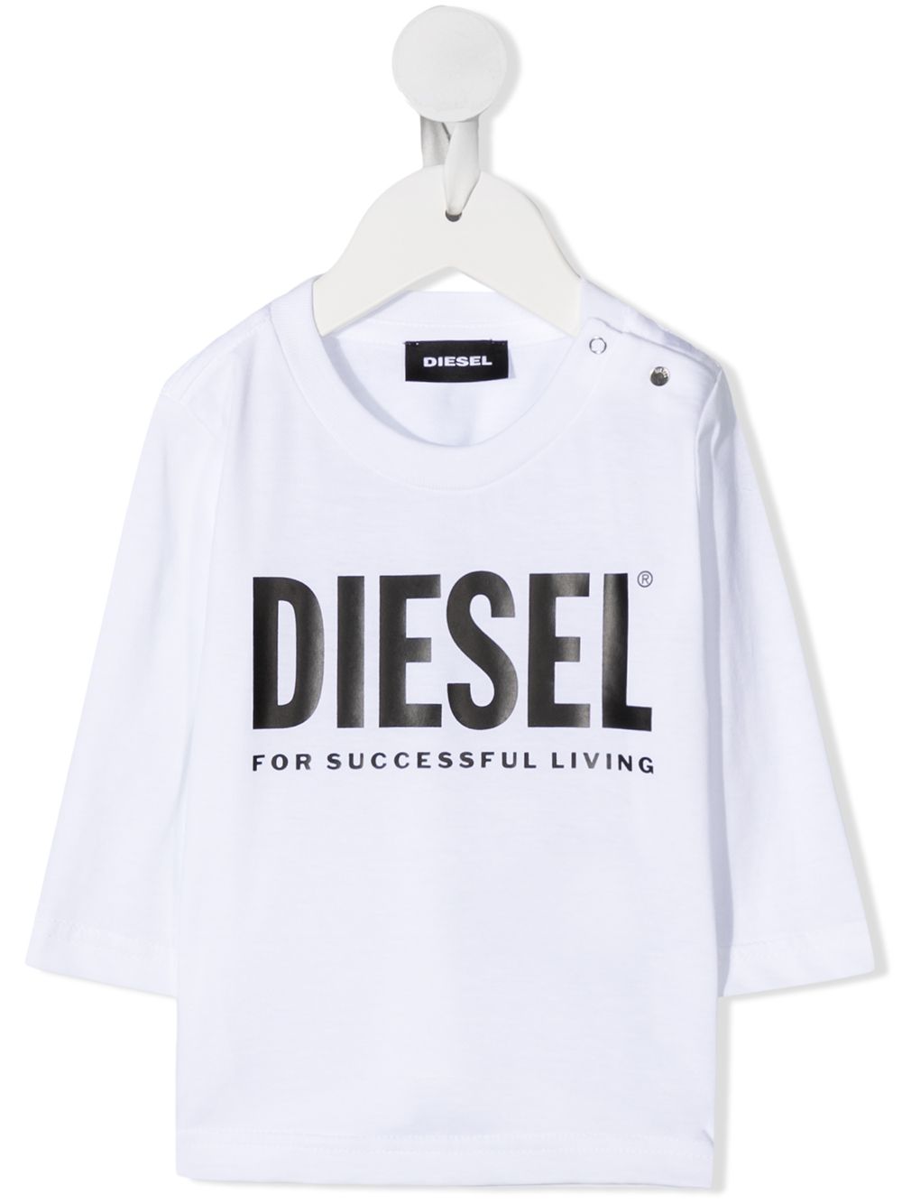 фото Diesel kids футболка с длинными рукавами и логотипом