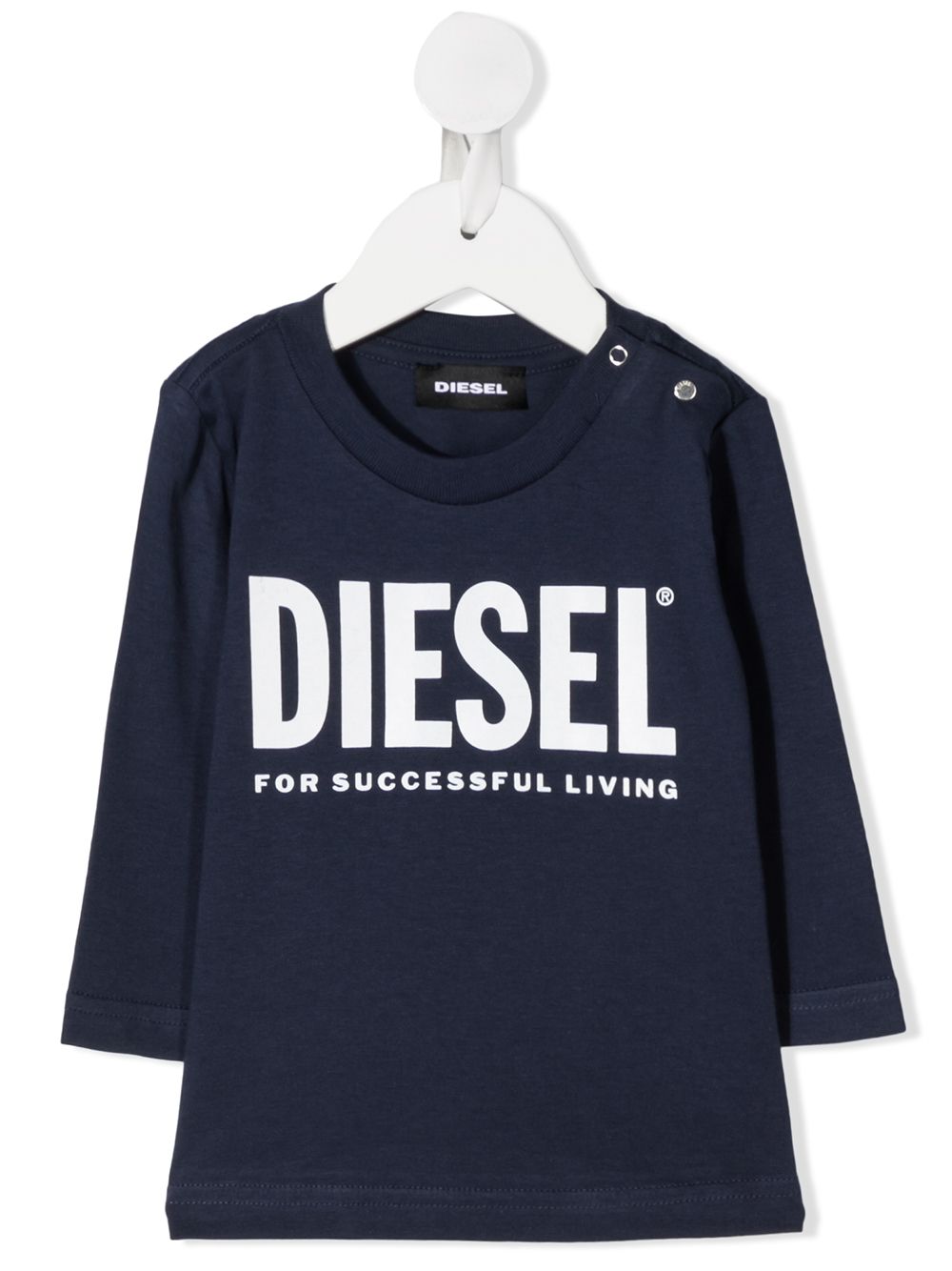 фото Diesel kids футболка с длинными рукавами и логотипом