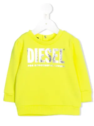 diesel yellow sweatshirt