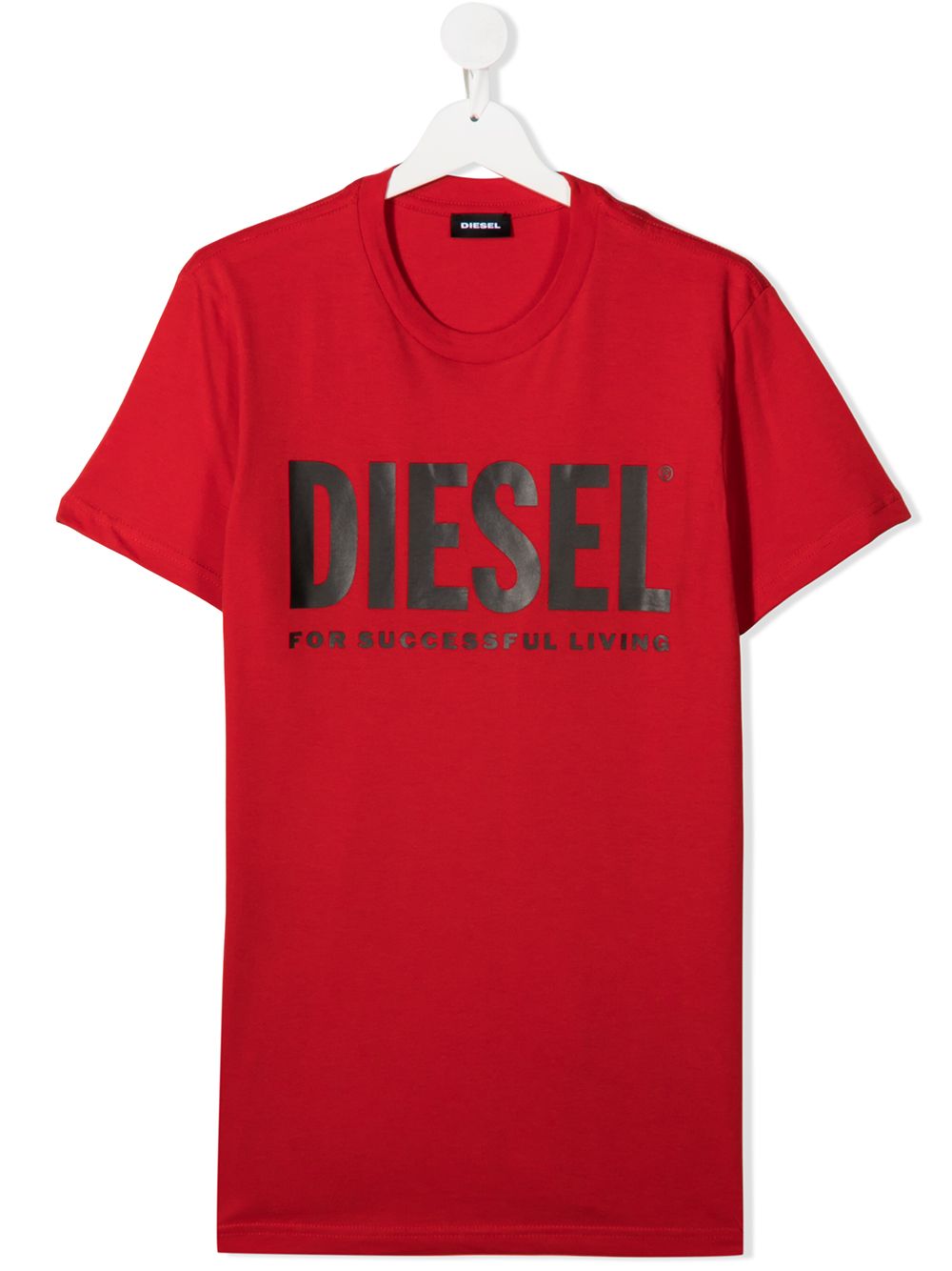 фото Diesel kids футболка с круглым вырезом и логотипом