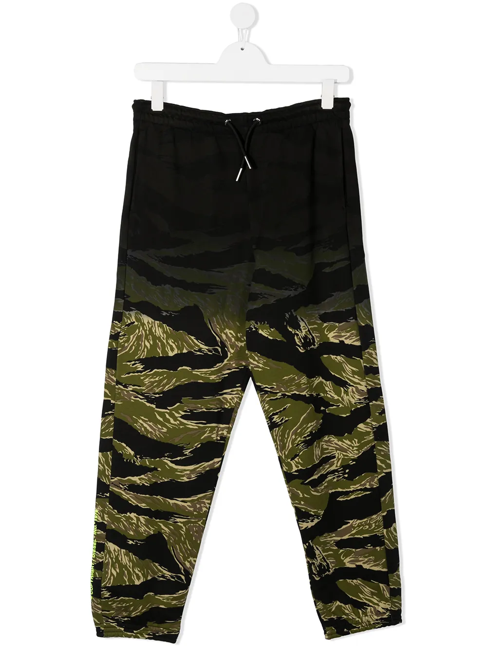 Diesel Kids брюки с градиентным камуфляжным принтом