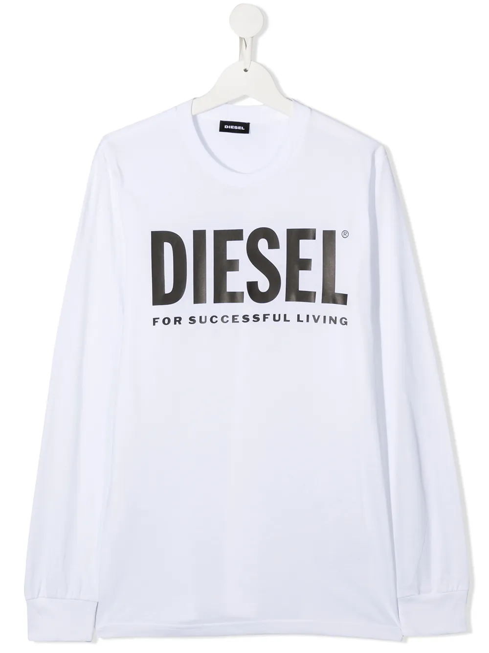 фото Diesel kids толстовка с круглым вырезом и логотипом