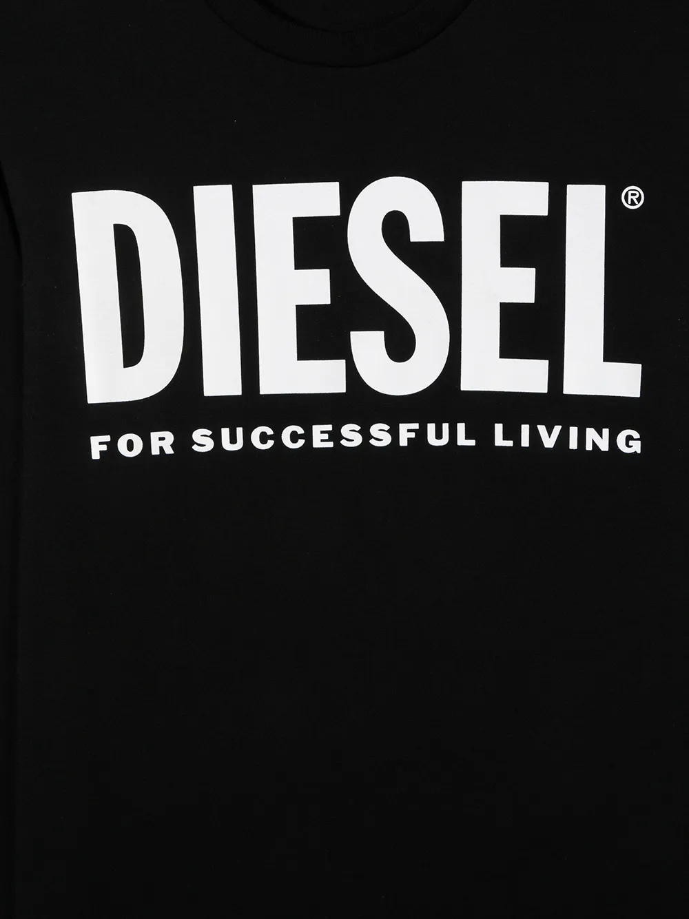 фото Diesel kids толстовка с круглым вырезом и логотипом