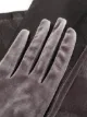 Manokhi contrast panel long gloves