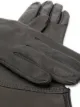 Manokhi stitch wide leather gloves