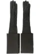 Image 1 of Manokhi oversized buttoned cuff detail gloves