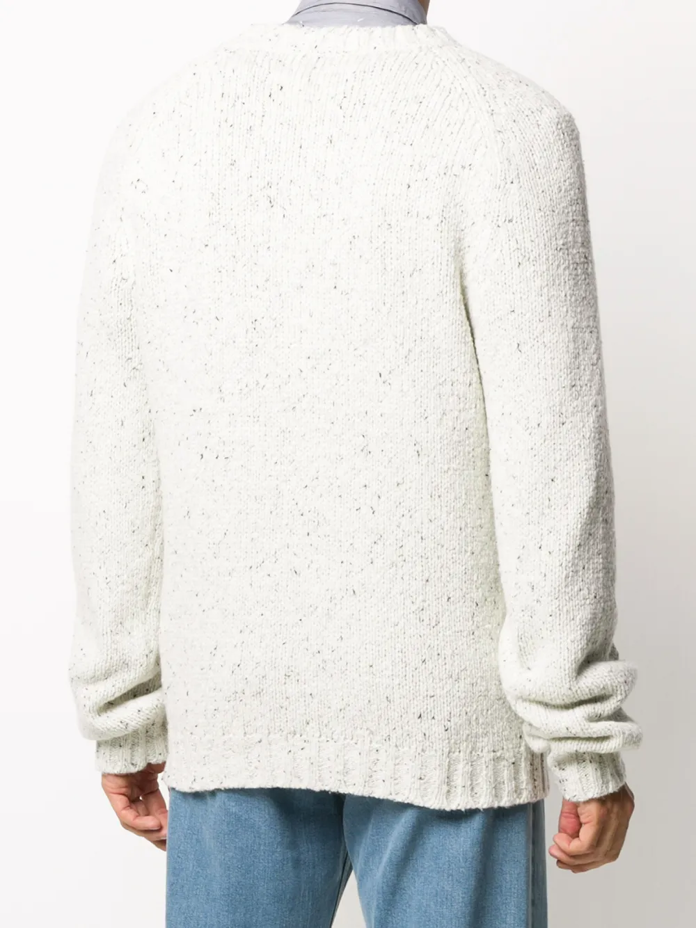 Maison Margiela rip-detail Raglan 
