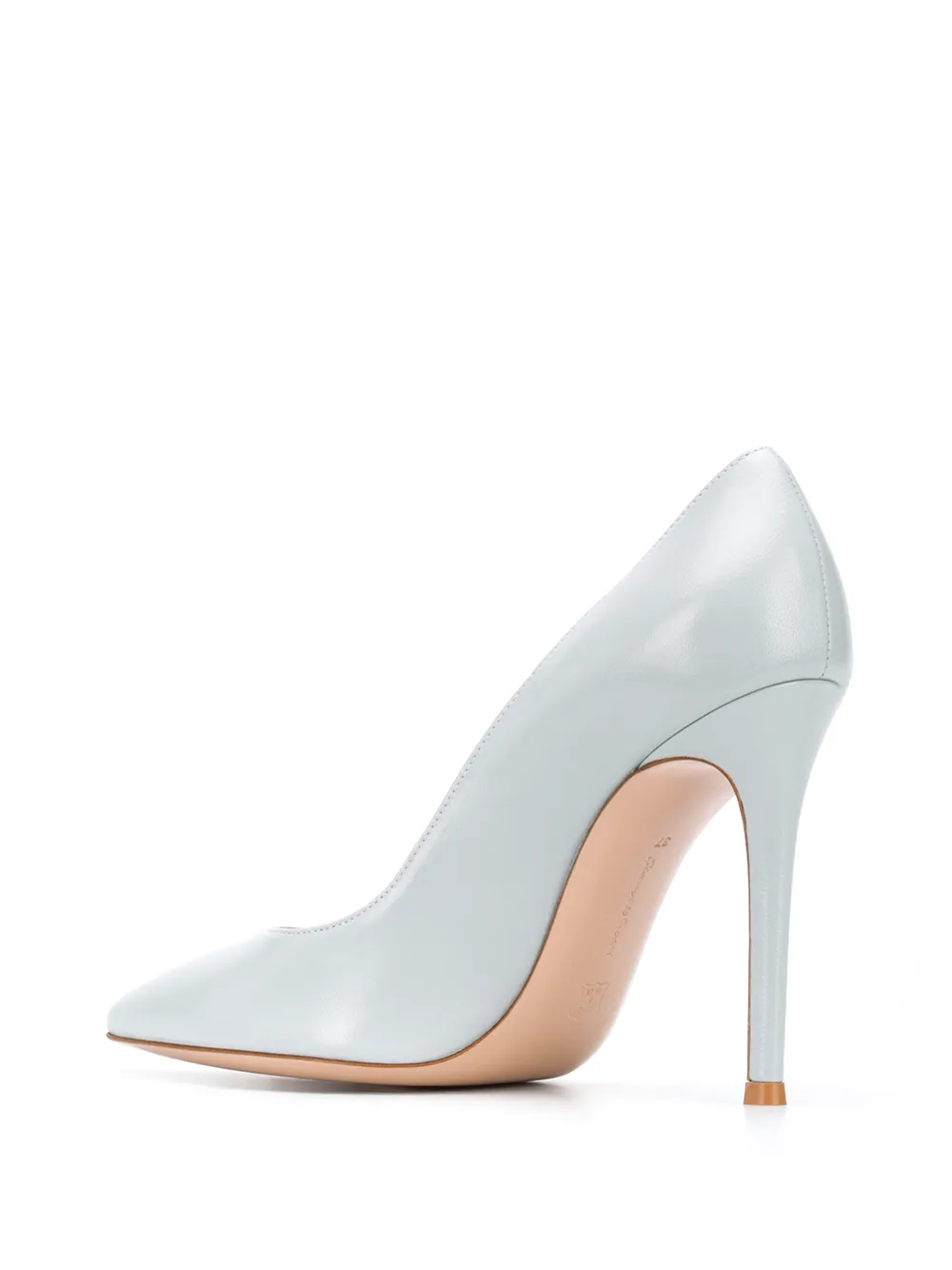 Gianvito Rossi 105 pointed pumps Blue