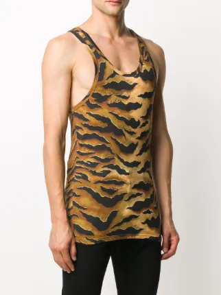 tiger print vest top展示图