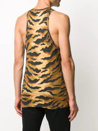 tiger print vest top展示图