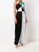 Balmain two-tone jumpsuit