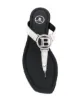 Balmain B plaque thong sandals