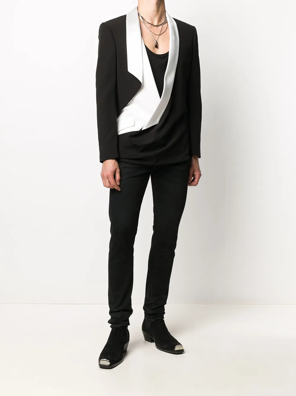 Balmain draped tailored blazer | Blazers | Image 2