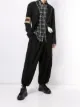 Image 2 of Yohji Yamamoto selvedge panel detail wool blazer