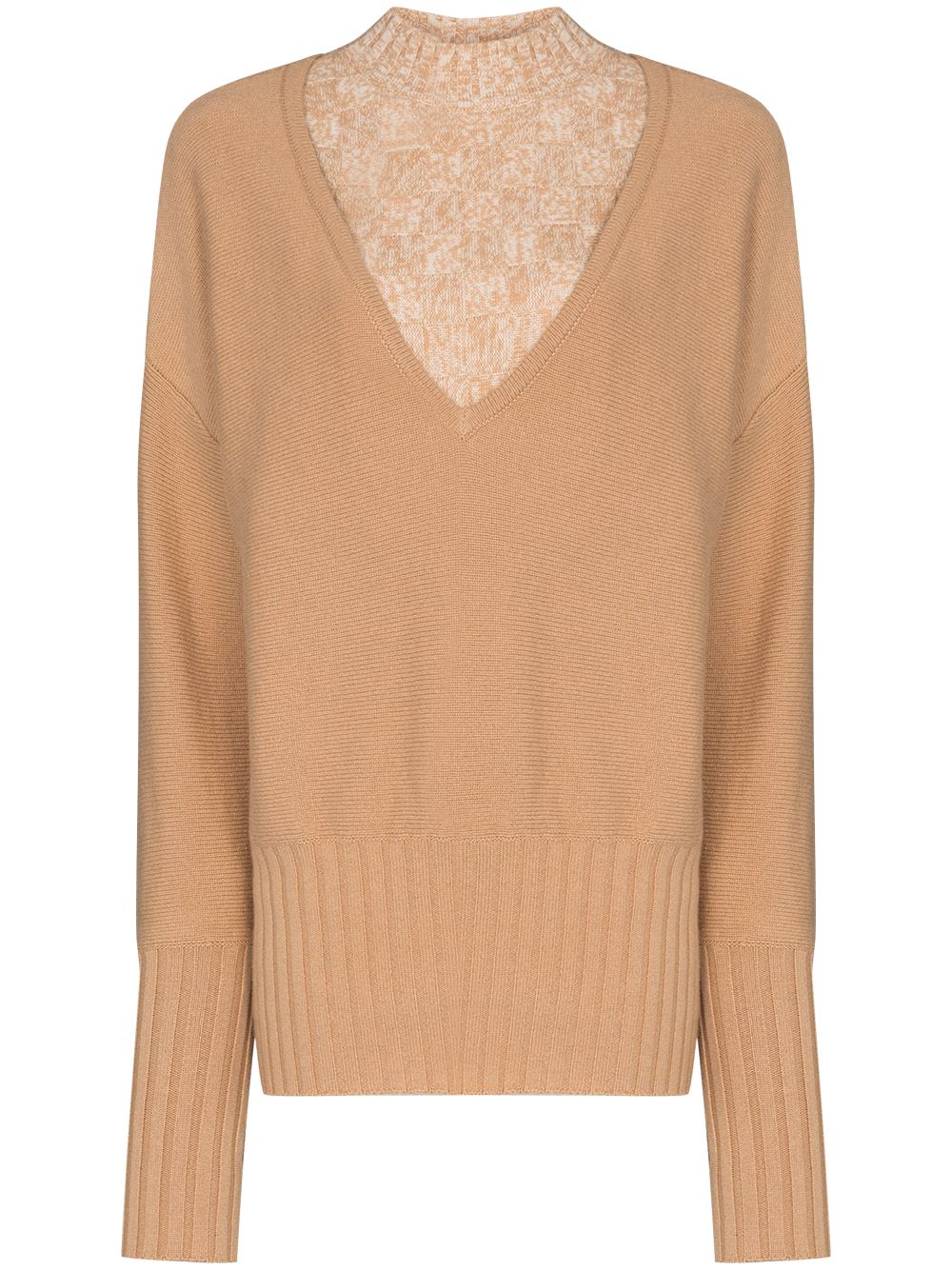 фото Xu zhi two-tone jumper