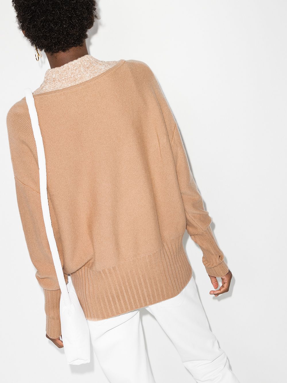 фото Xu zhi two-tone jumper