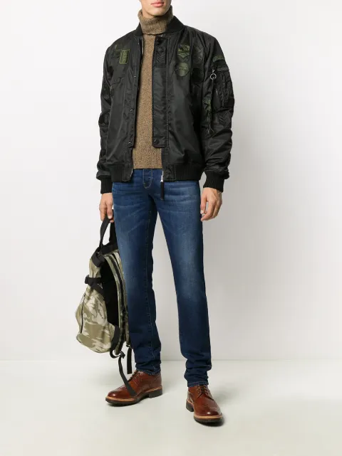 black gold bomber jacket