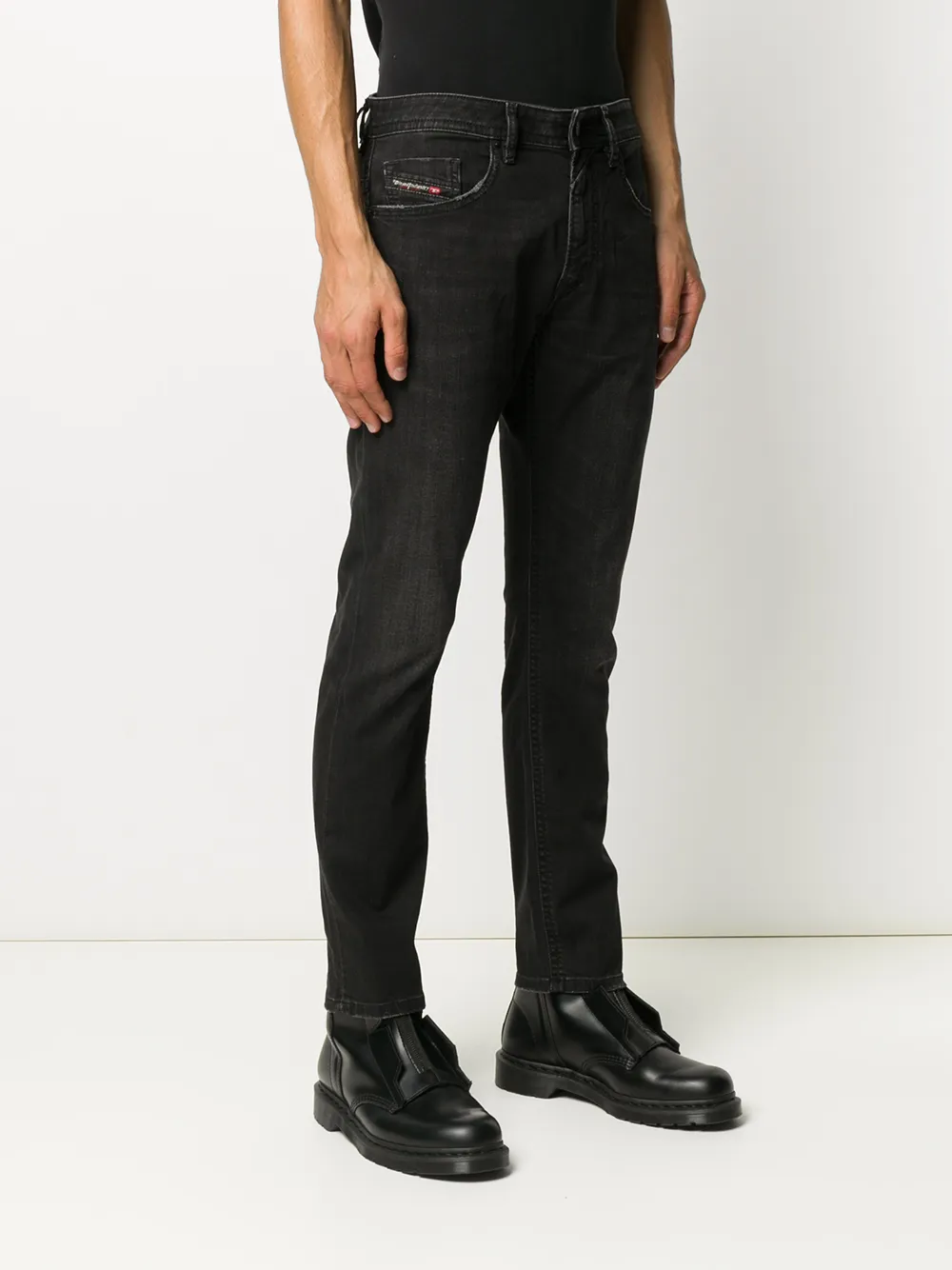  Diesel 'thommer' Skinny Jeans   Schwarz 
