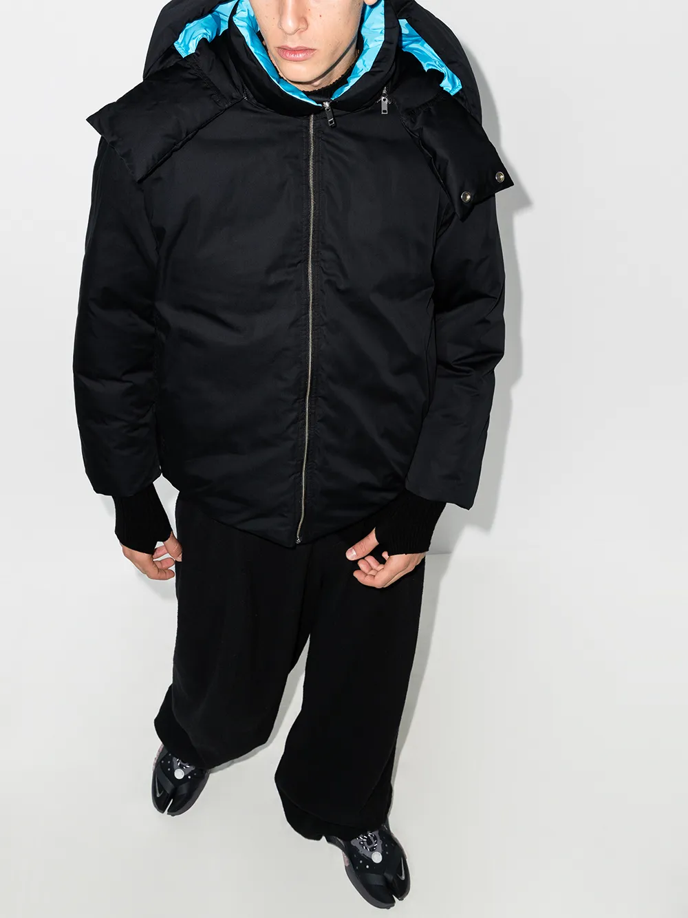 AMBUSH reversible hooded padded jacket | Smart Closet