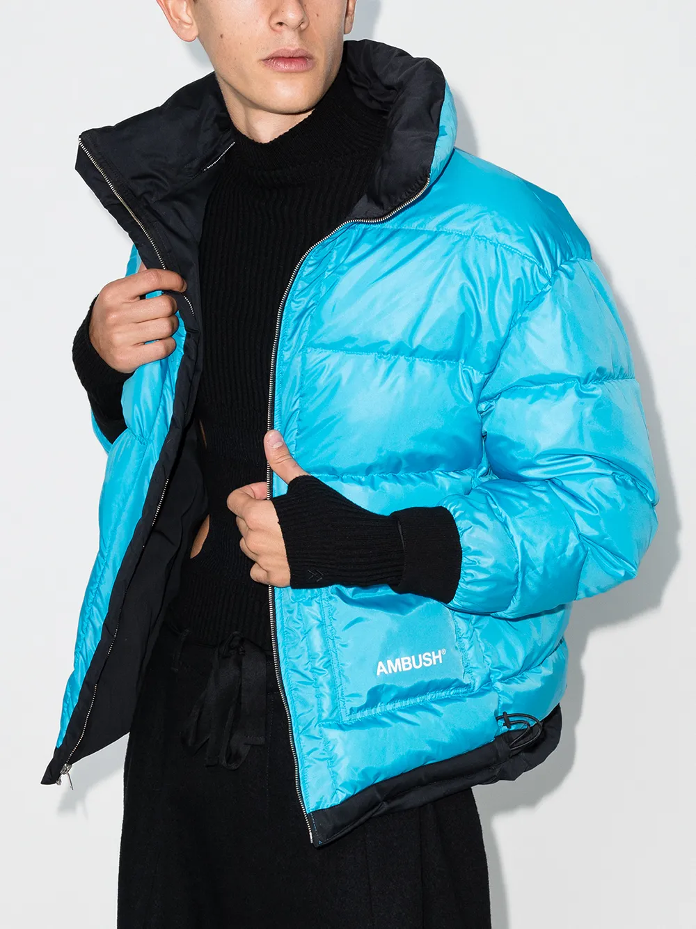 AMBUSH reversible hooded padded jacket | Smart Closet