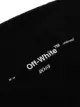 Off-White logo print face mask