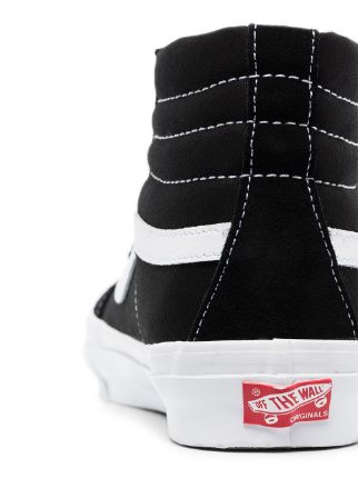 Black UA OG SK8-Hi LX high top suede sneakers展示图