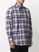 MSGM ロゴ チェック シャツ