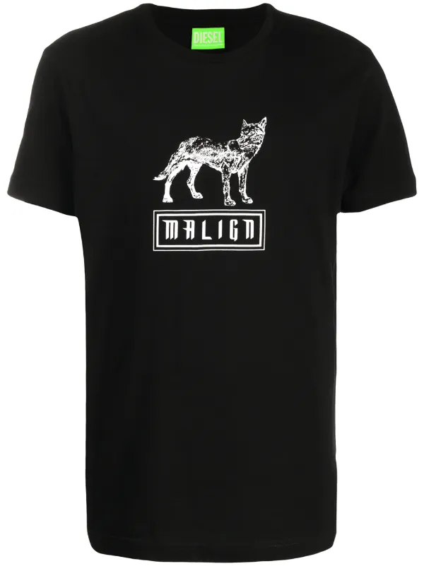 diesel t shirt wolf