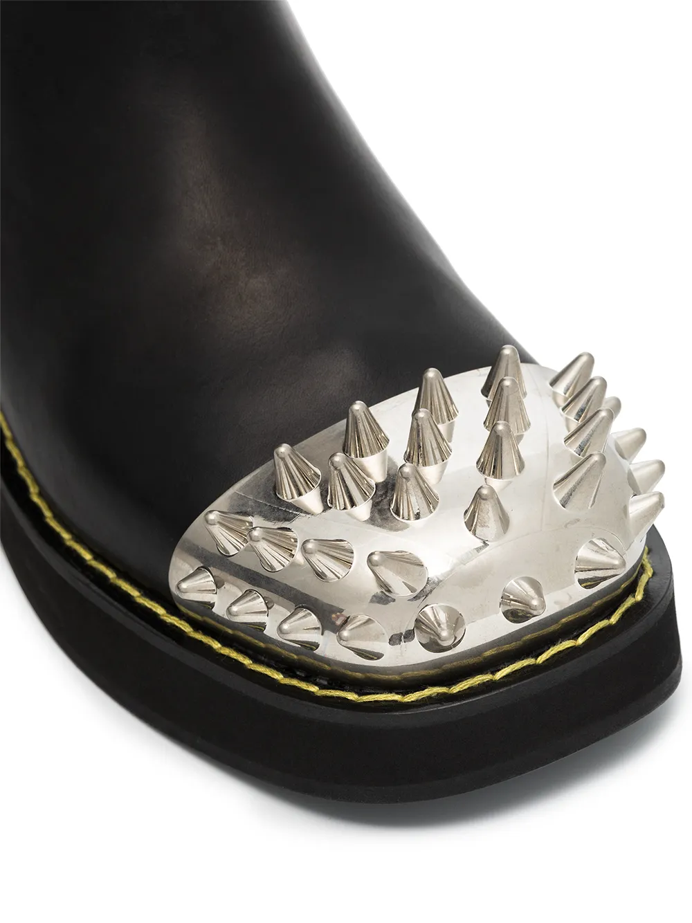 Miu Miu Laarzen met studs - Zwart