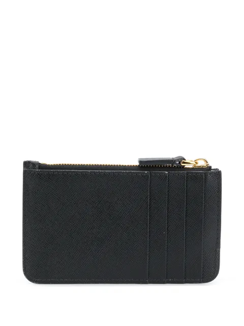 Marni logo-print leather card holder PFMO0025U0LV520 - 1