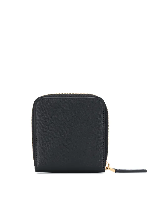 【MARNI】LOGO WALLET Grey credit card holder with Marni Symbol logo | Marni