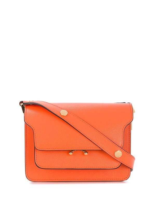 marni trunk orange