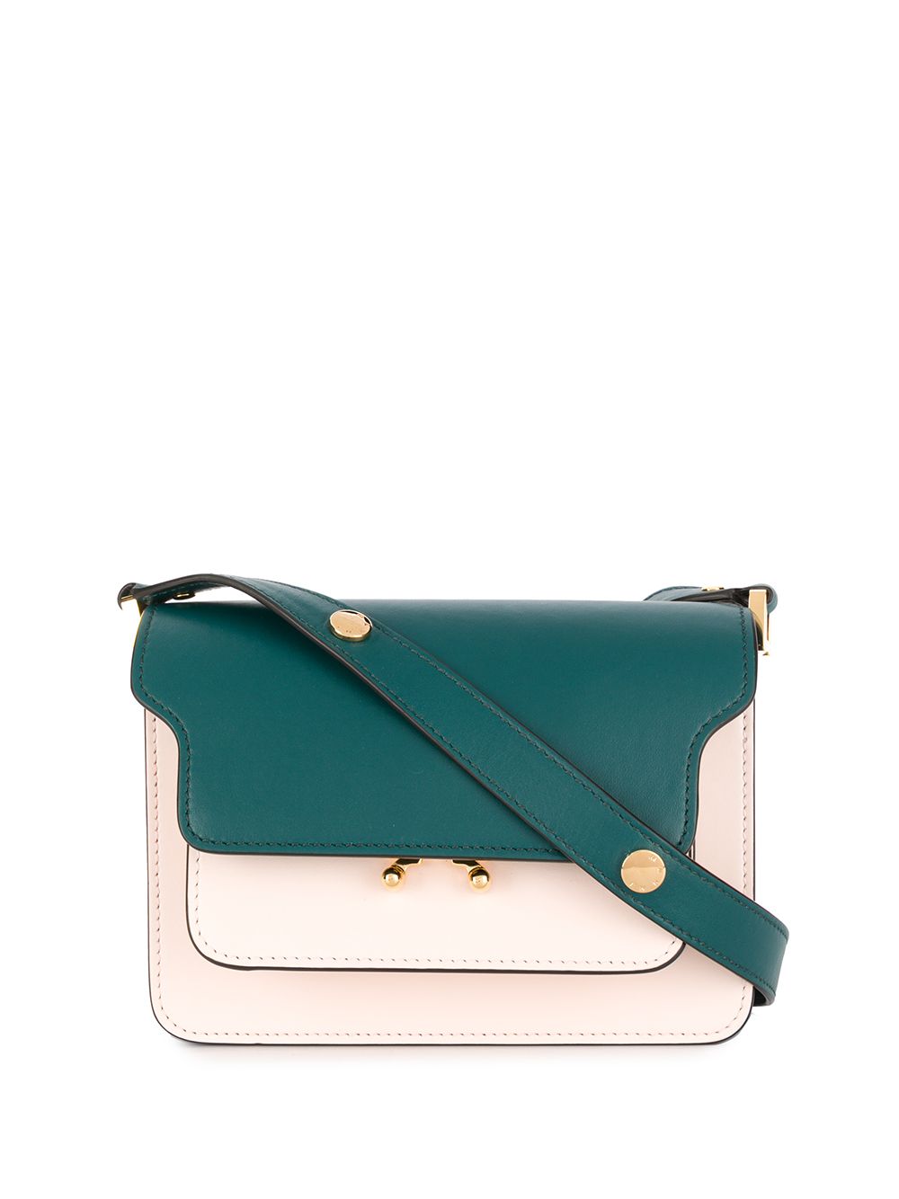 

Marni bolsa de hombro con solapa - Verde