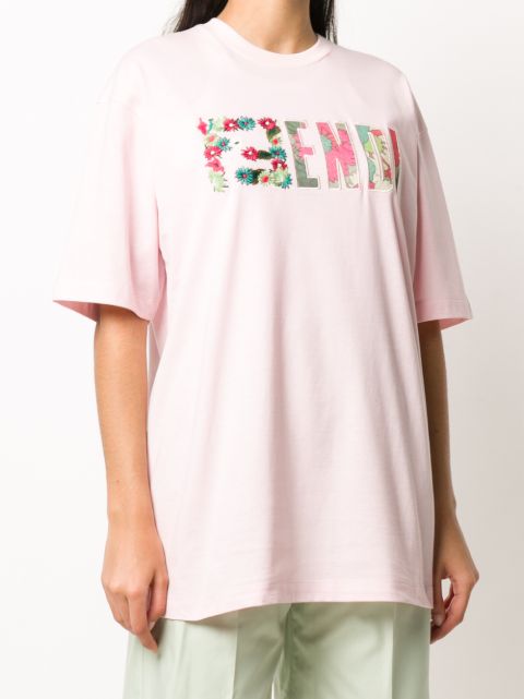 fendi logo shirt women