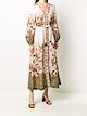 Zimmermann floral print billowing sleeve dress