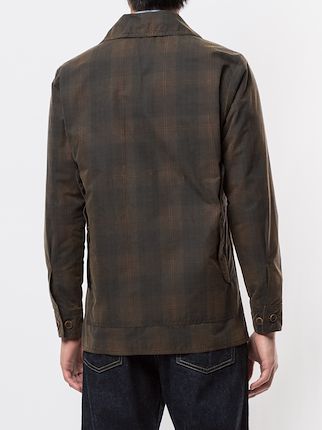 plaid multi-pocket jacket展示图