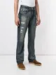 True Religion ripped detail jeans
