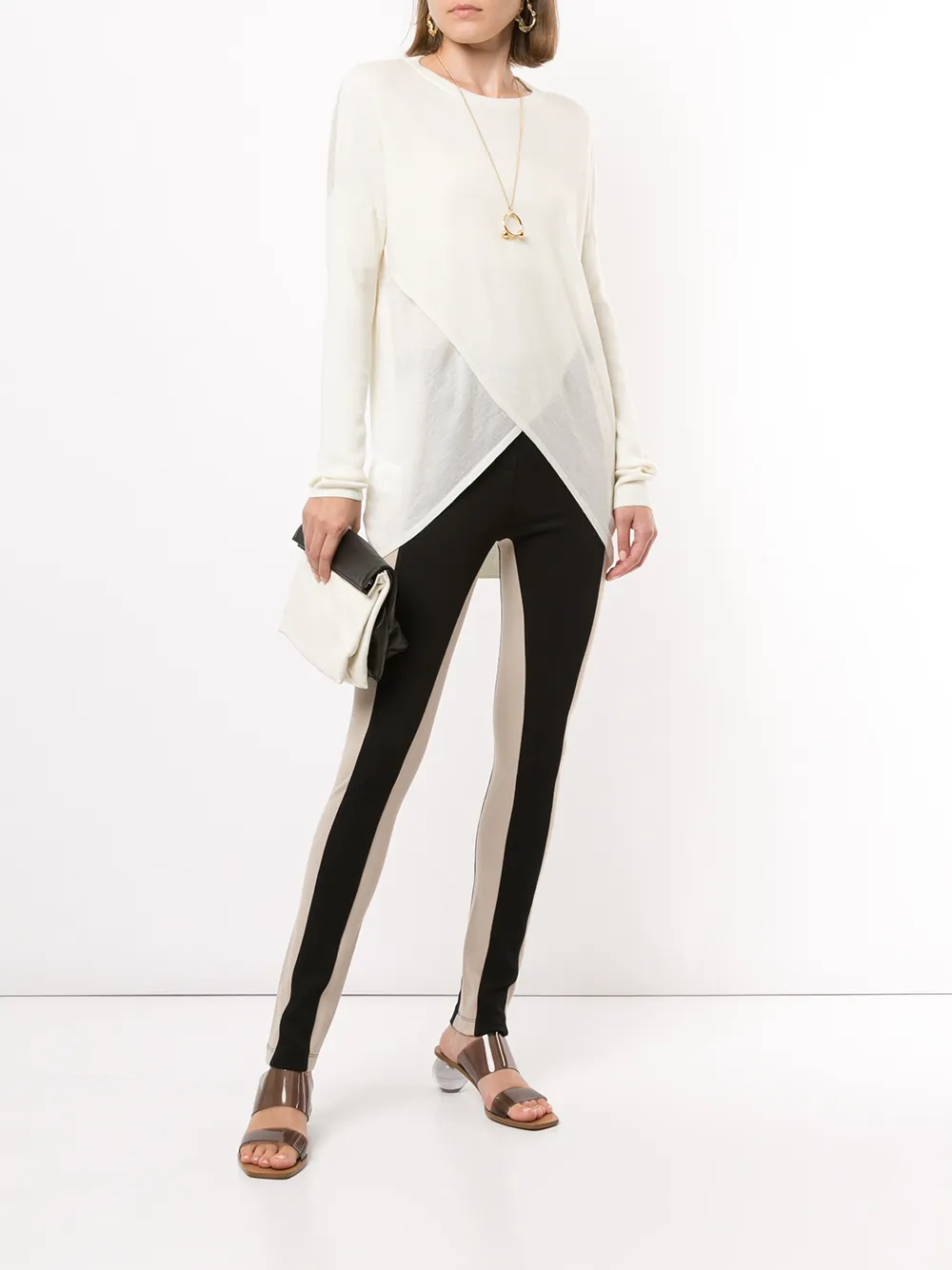 фото Bcbg max azria трикотажный топ с запахом