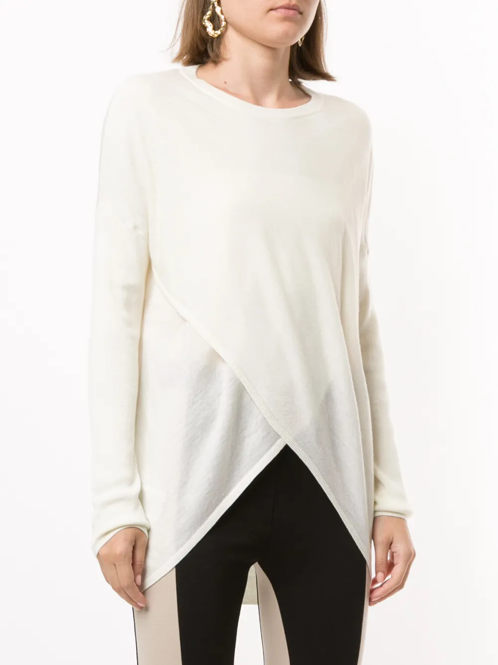 фото Bcbg max azria трикотажный топ с запахом