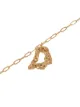 LOVENESS LEE Cory textured-charm bracelet
