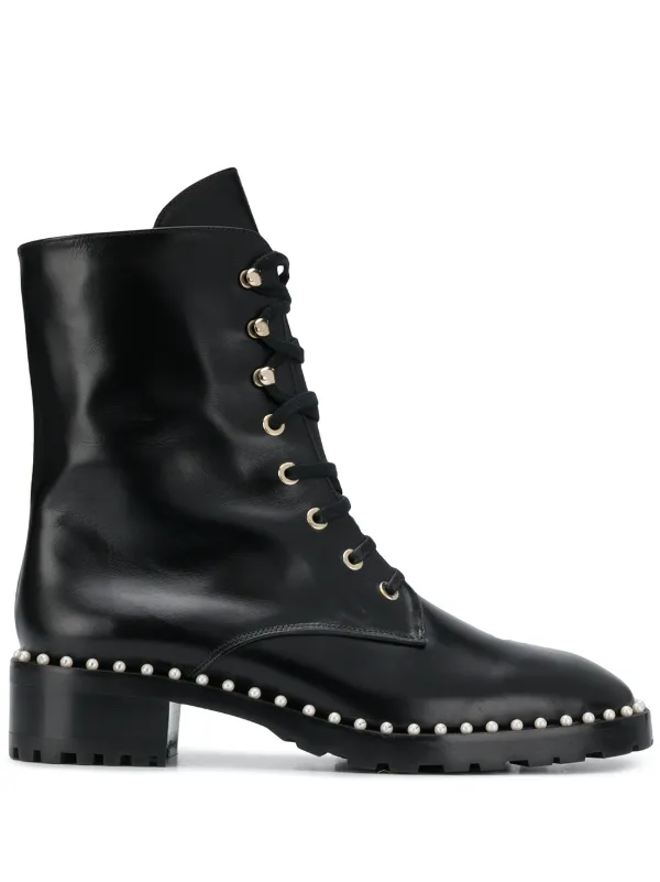 stuart weitzman military boots