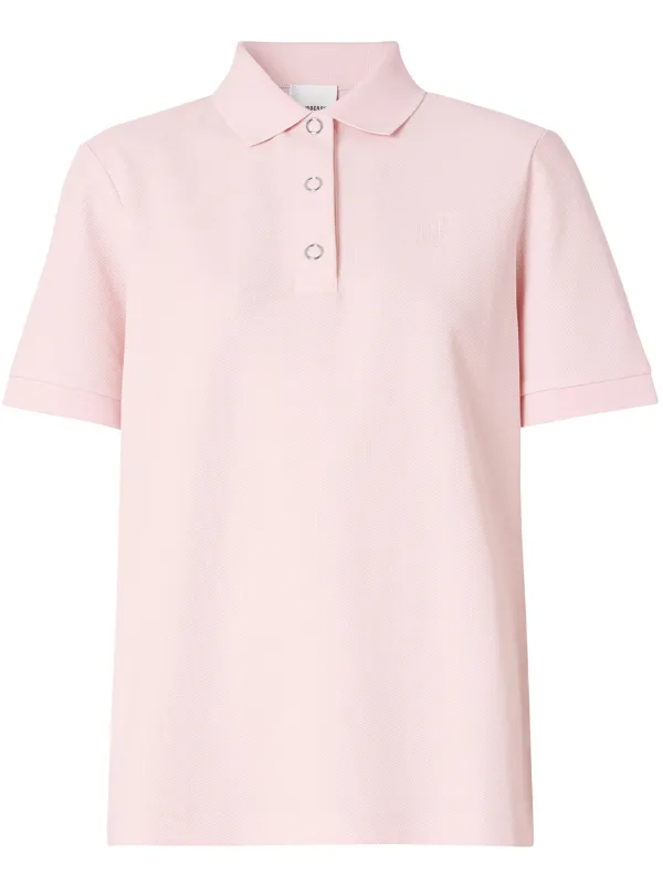 burberry pink polo shirt