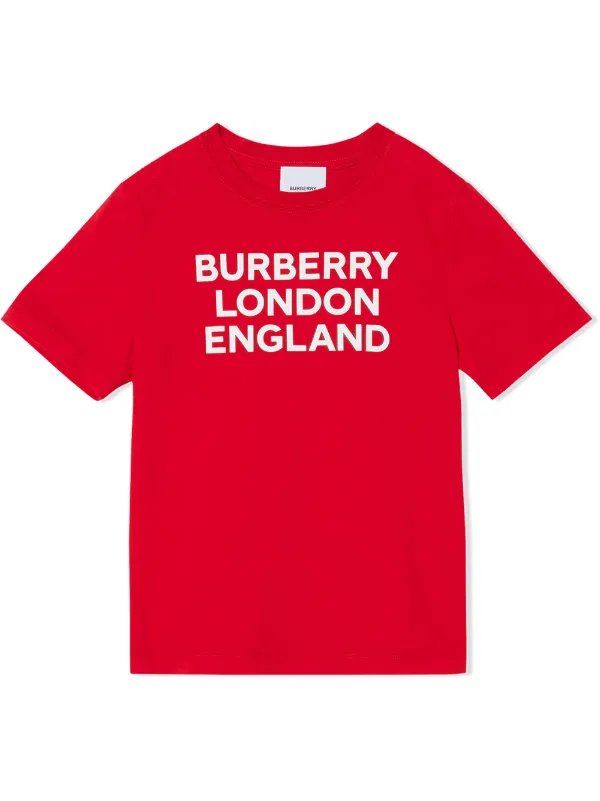 burberry t shirt white and red