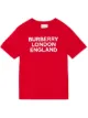 الصورة 1 من Burberry Kids تيشيرت بطبعة شعار الماركة