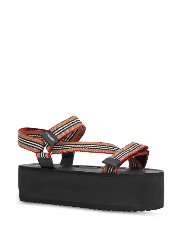 burberry platform sandals