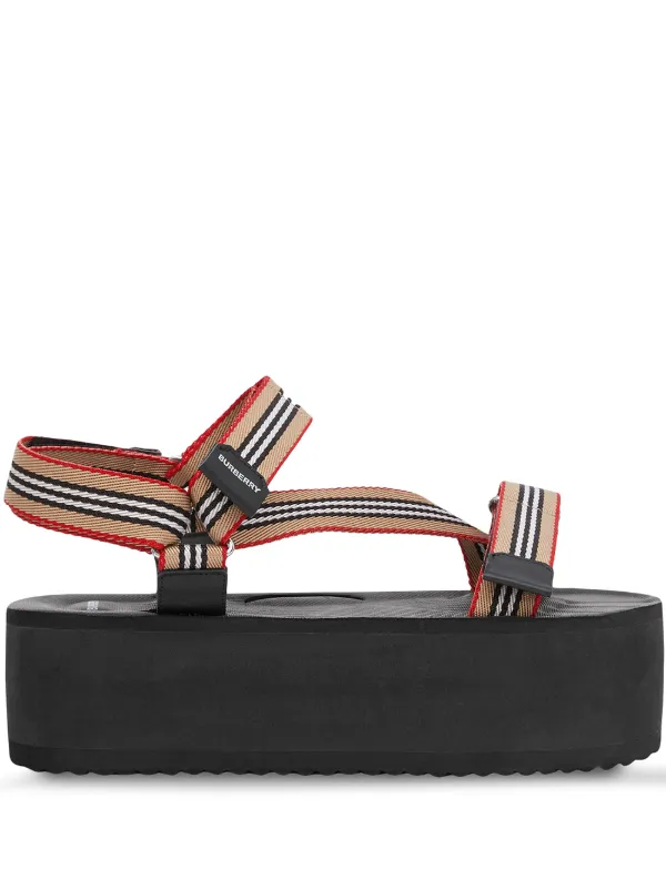 burberry platform sandals