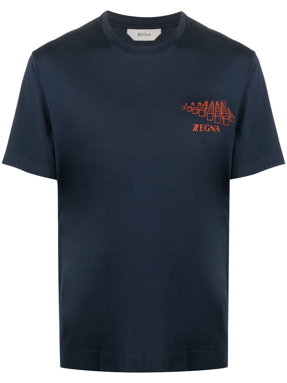 фото Ermenegildo zegna футболка с короткими рукавами и логотипом